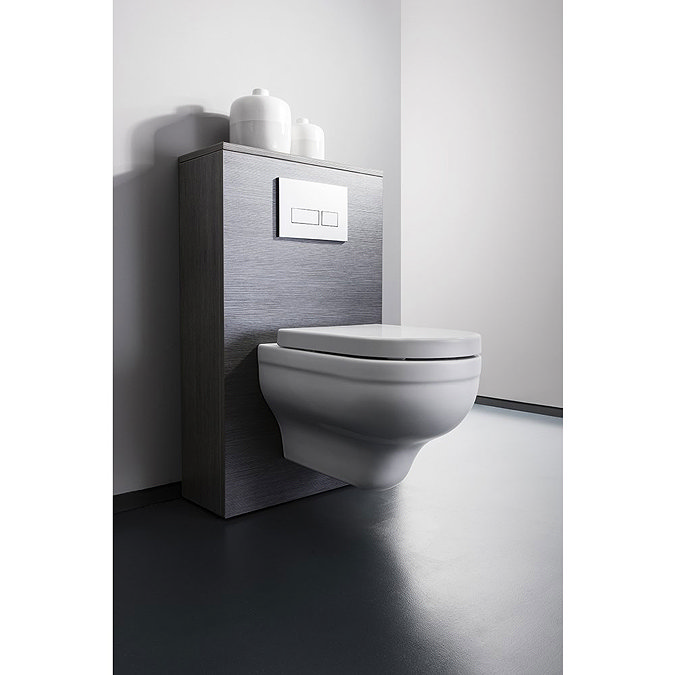 Bauhaus - Central Wall Hung Pan with Soft Close Seat Standard Large Image