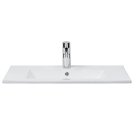 Bauhaus - Design 1 Tap Hole Inset Basin - 3 Size Options Large Image