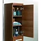 Bauhaus - Design Wall Hung Tower Storage Unit - Panga - DE3516FPG In Bathroom Large Image