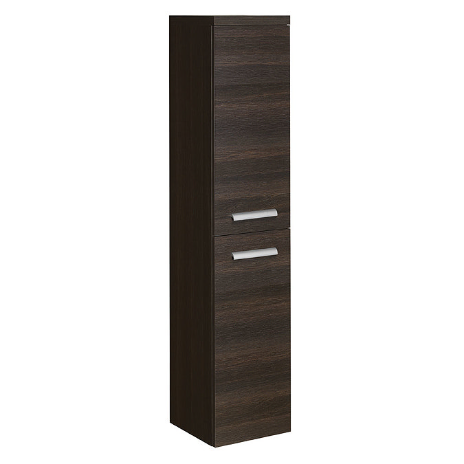 Bauhaus - Design Wall Hung Tower Storage Unit - Panga - DE3516FPG Large Image