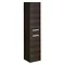 Bauhaus - Design Wall Hung Tower Storage Unit - Panga - DE3516FPG Large Image