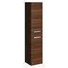 Bauhaus - Design Wall Hung Tower Storage Unit - Walnut - DE3516FWT Large Image