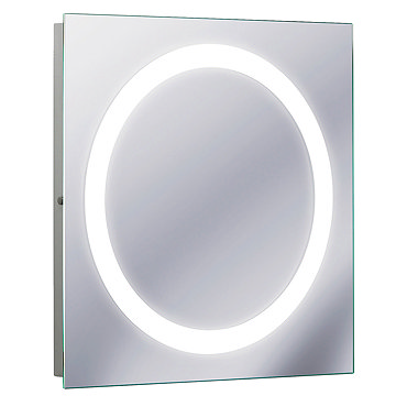 Bauhaus - Edge 55 LED Illuminated Mirror with Demister Pad - MF5555A Profile Large Image