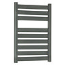 Bauhaus - Edge Flat Panel Towel Rail - Anthracite - 3 Size Options Large Image
