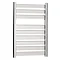 Bauhaus - Edge Flat Panel Towel Rail - Chrome - 3 Size Options Large Image