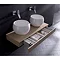 Bauhaus - Edge Single Drawer Console Unit - Dune - 2 Size Options Feature Large Image