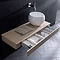 Bauhaus - Edge Single Drawer Console Unit - Dune - 2 Size Options Large Image