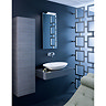 Bauhaus - Edge Single Drawer Console Unit - Ebony - 2 Size Options additional Large Image