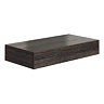 Bauhaus - Edge Single Drawer Console Unit - Ebony - 2 Size Options Large Image