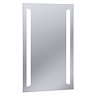 Bauhaus - Elite 50 LED Back Lit Mirror with Demister Pad - ME8050B Large Image