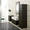 Bauhaus - Elite Tower Storage Unit - Anthracite - EL3514FAN In Bathroom Large Image