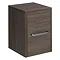 Bauhaus - Essence 30 Single Door Storage Unit - Ebony - ES3035FEB Large Image