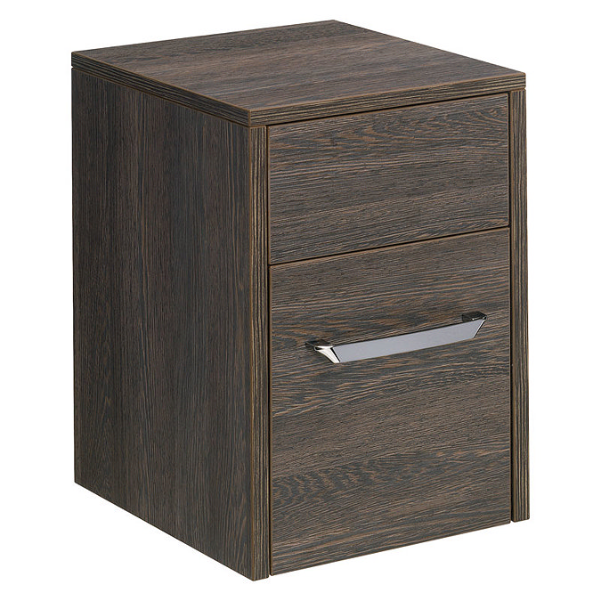 Bauhaus - Essence 30 Two Drawer Storage Unit - Ebony - ES3035DEB Large Image