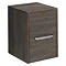 Bauhaus - Essence 30 Two Drawer Storage Unit - Ebony - ES3035DEB Large Image