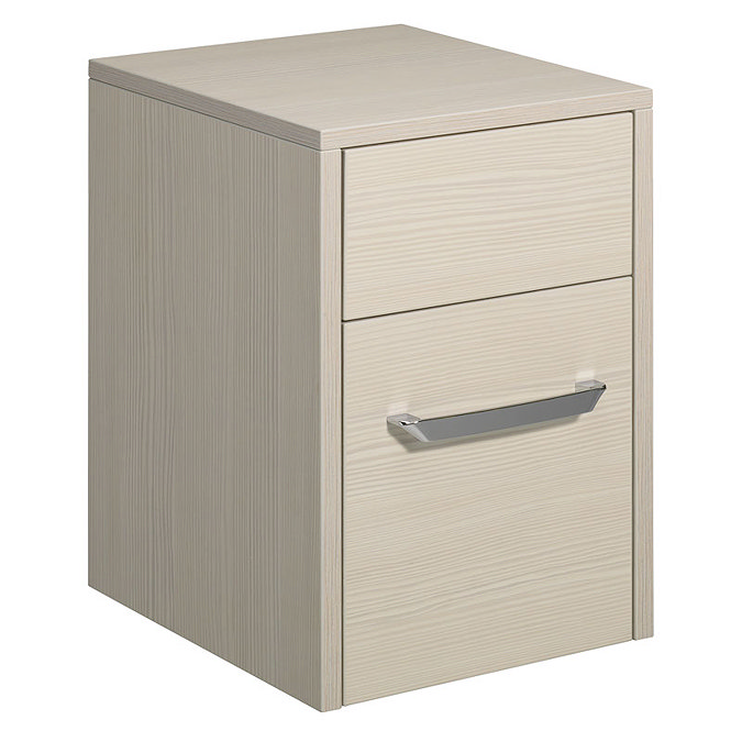 Bauhaus - Essence 30 Two Drawer Storage Unit - Glacier - ES3035DGL Large Image