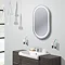 Bauhaus - Essence 50 LED Back Lit Mirror with Demister Pad - ME8050A Profile Large Image