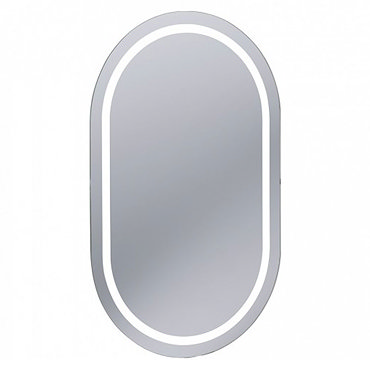 Bauhaus - Essence 50 LED Back Lit Mirror with Demister Pad - ME8050A  Profile Large Image