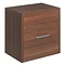 Bauhaus - Essence 50 Single Door Storage Unit - Walnut - ES5035FWT Large Image