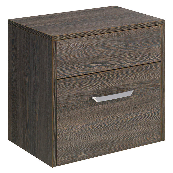 Bauhaus - Essence 50 Two Drawer Storage Unit - Ebony - ES5035DEB Large Image