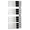 Bauhaus - Essence Curved Flat Panel Towel Rail - Chrome - 2 Size Options Large Image