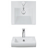 Bauhaus - Essence 1 Tap Hole Semi Recessed Basin - 3 Size Options Profile Large Image