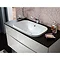 Bauhaus - Glide II 100 Unit with Plus+Ton Ceramic Worktop & White Basin - Calico Profile Large Image