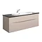 Bauhaus - Glide II 100 Unit with Plus+Ton Ceramic Worktop & White Basin - Calico Large Image