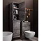 Bauhaus - Glide II Wall Hung Tower Unit - Driftwood - GL3516FDW  Profile Large Image