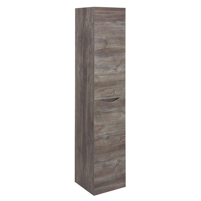 Bauhaus - Glide II Wall Hung Tower Unit - Driftwood - GL3516FDW Large Image