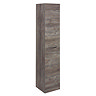 Bauhaus - Glide II Wall Hung Tower Unit - Driftwood - GL3516FDW Large Image