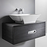 Bauhaus Hattie Countertop Basin - 358 x 596mm Large Image