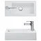 Bauhaus - Hey II 1 Tap Hole Countertop Basin - 500 x 250mm Profile Large Image