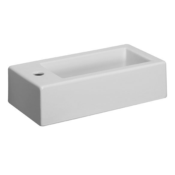 Bauhaus - Hey II 1 Tap Hole Countertop Basin - 500 x 250mm Large Image