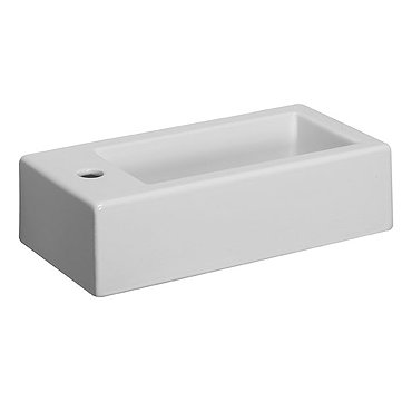 Bauhaus - Hey II 1 Tap Hole Countertop Basin - 500 x 250mm Profile Large Image