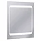 Bauhaus - Linea 80 LED Back Lit Mirror with Demister Pad - MF8060A Large Image
