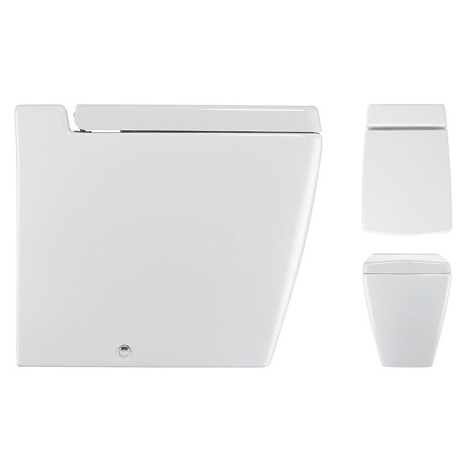 Bauhaus - Linea Back to Wall Pan with Soft Close Seat Profile Large Image