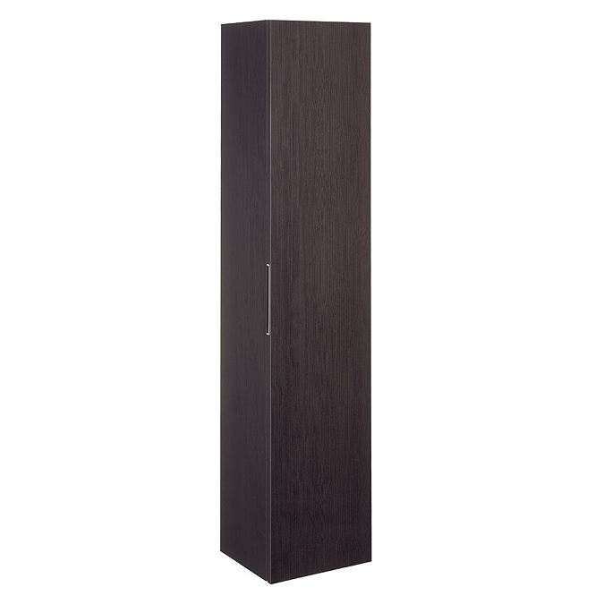 Bauhaus - Linea Wall Hung Tower Unit - Blackwood - LN3516FBW Large Image