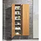 Bauhaus - Linea Wall Hung Tower Unit - Spanish Oak - LN3516FSO Profile Large Image