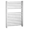 Bauhaus - Magnum Standard Straight Towel Rail - Chrome - 3 Size Options Large Image