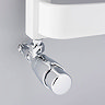 Bauhaus Pier Chrome Angled Radiator Valves with Lockshield - RADVTRVA1C Profile Large Image