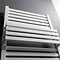 Bauhaus Seattle Towel Rail - 500 x 1635mm - Soft White Matte Profile Large Image