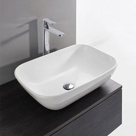 Bauhaus - Serene Countertop Basin - 580 x 350mm Medium Image