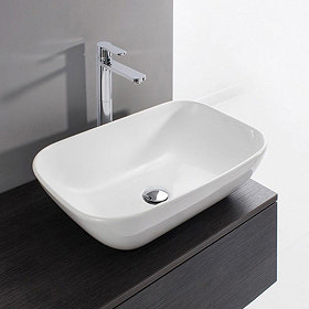 Bauhaus - Serene Countertop Basin - 580 x 350mm Large Image