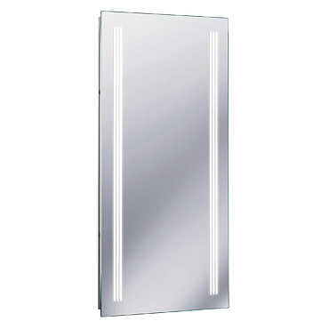 Bauhaus - Solo 80 Illuminated Back Lit Mirror with Demister Pad - MF8042A Profile Large Image