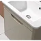 Bauhaus - Solo Wall Hung Single Drawer Vanity Unit and Basin - White Gloss - SO55DWG Feature Large I