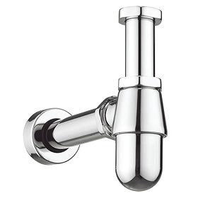 Bauhaus - Standard Chrome Small Bottle Trap - BTR0406C Large Image