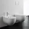 Bauhaus - Stream II Wall Hung Pan with Soft Close Seat  In Bathroom Large Image