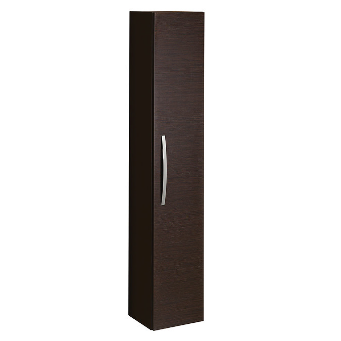 Bauhaus - Stream Wall Hung Tower Storage Unit - Wenge - ST3016WN Large Image