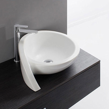 Bauhaus - Surf Countertop Basin - 520 x 440mm Profile Large Image