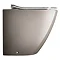 Bauhaus - Svelte Back to Wall Pan with Soft Close Seat - Platinum Large Image